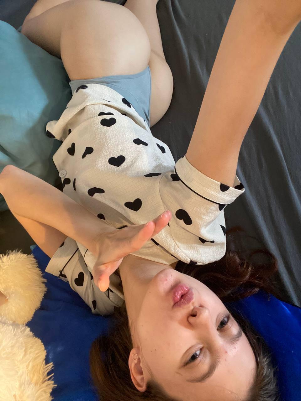 A cozy shot with Your princess — straight from Okayama