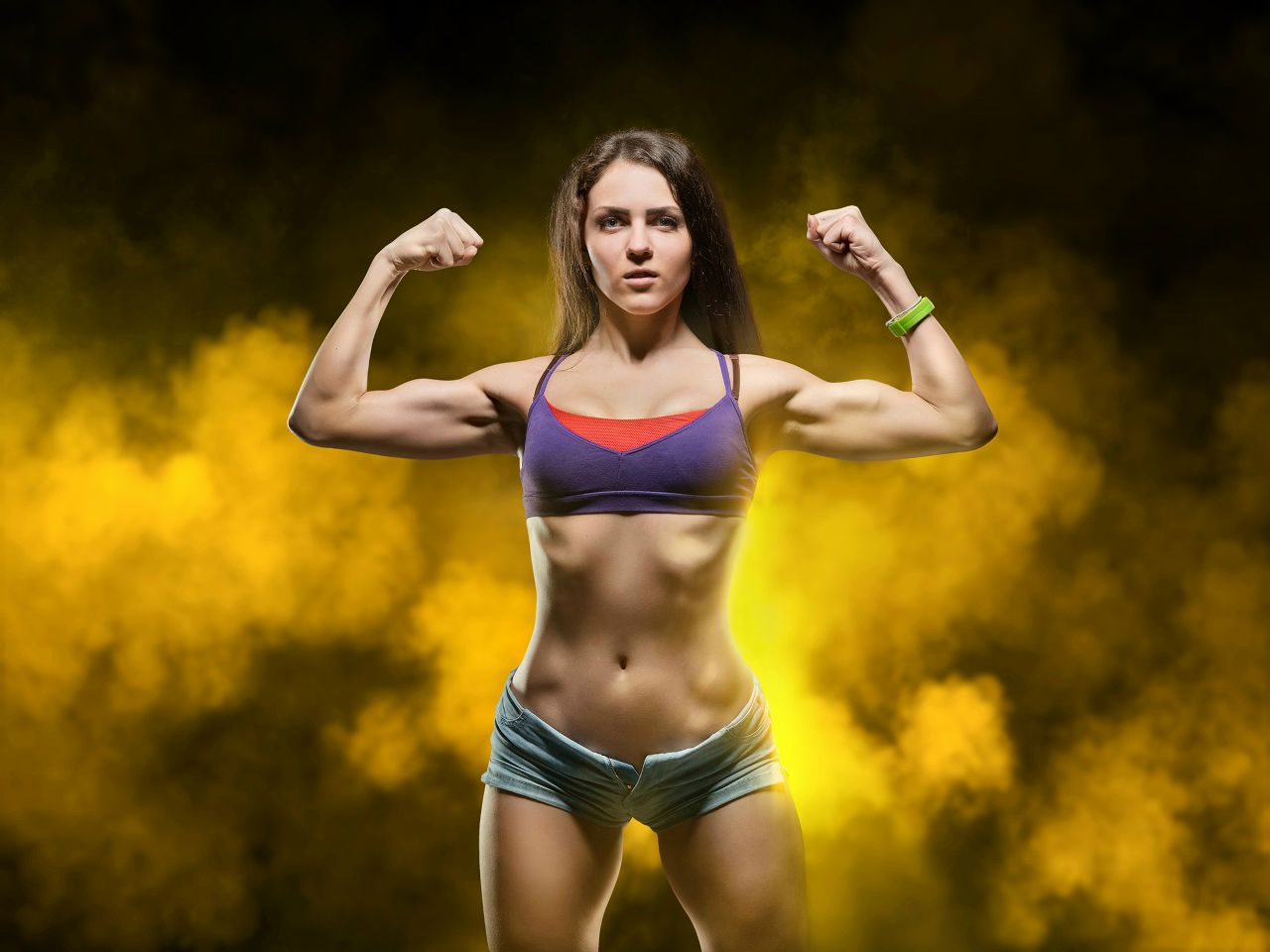 Athletic girls in Okayama